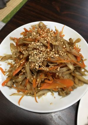 きんぴらごぼうとにんじん-レシピのメイン写真