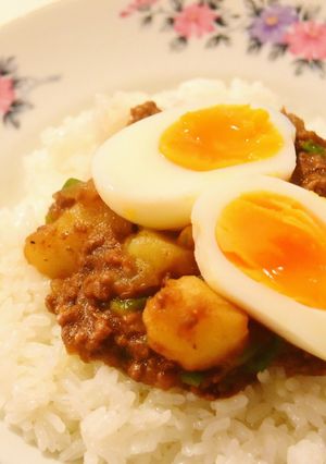 ジャガイモのキーマカレー☆時短で安上がり-レシピのメイン写真
