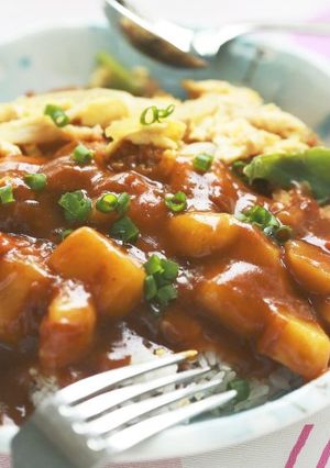 カレーカツ丼-レシピのメイン写真