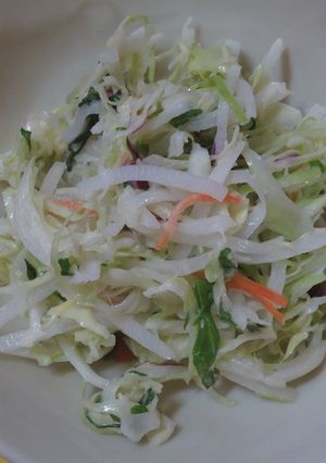 カット野菜とカンタン酢パウダーでサラダ-レシピのメイン写真