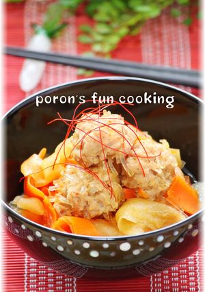 とろとろ♡春雨入り豚団子と大根の煮物-レシピのメイン写真