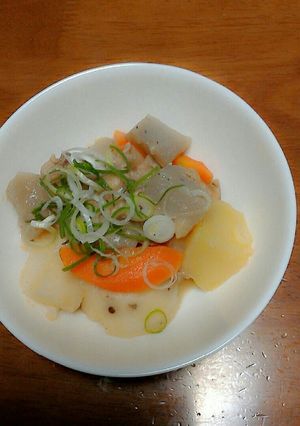 じゃが芋と長芋の味噌だき-レシピのメイン写真