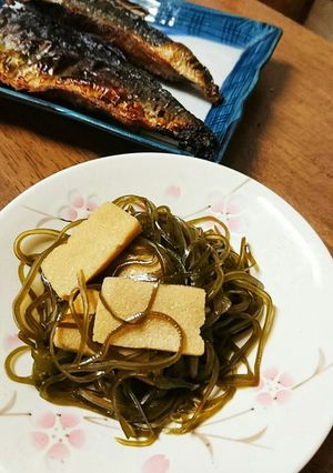 副菜に子供も好き切り昆布の煮物-レシピのメイン写真