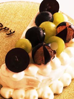 ハーフバースデーケーキ-レシピのメイン写真