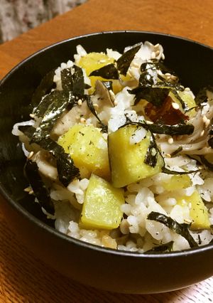 秋に美味しいダシダ炊込みご飯-レシピのメイン写真