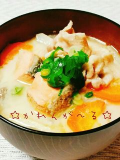 酒粕が苦手でもOK♡我が家の粕汁♡-レシピのメイン写真