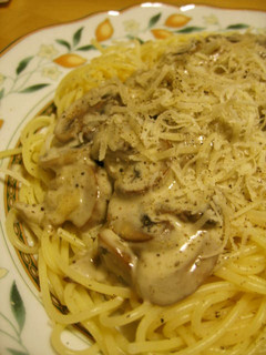 きのこのクリームパスタ-レシピのメイン写真