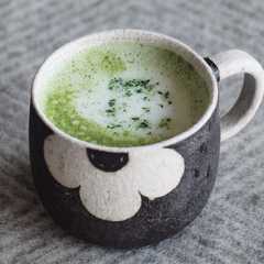 รูปของ スタバの抹茶ティーラテ風