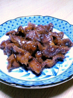 簡単♪砂肝の甘辛煮*オイスターソース風味-レシピのメイン写真