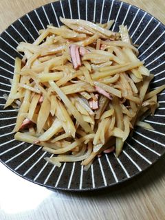 イカの塩辛じゃがいも炒め-レシピのメイン写真