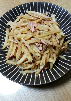 イカの塩辛じゃがいも炒め-レシピのメイン写真