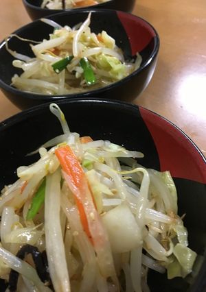 ダシダと塩昆布のレンチン五目野菜炒め-レシピのメイン写真