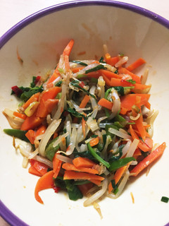ビバ適当!残り物野菜だけの炒め物-レシピのメイン写真