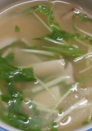 ダシダでエリンギ春雨スープ-レシピのメイン写真