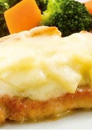 豚肉のアップルチーズ焼き-レシピのメイン写真