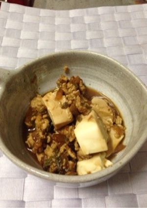 ピリッと麻婆豆腐! 食材を代用してます!-レシピのメイン写真