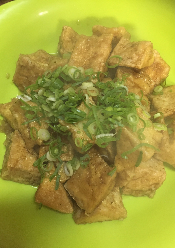 厚揚げの揚げ出汁豆腐風-レシピのメイン写真