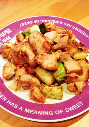 生姜が香る鶏もも肉の胡椒炒め-レシピのメイン写真