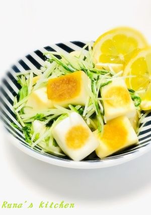 はんぺんと水菜のバター醤油ソテー-レシピのメイン写真