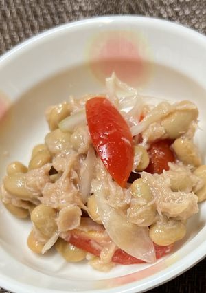 大豆とツナのマリネサラダ-レシピのメイン写真