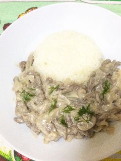ビーフストロガノフ-レシピのメイン写真