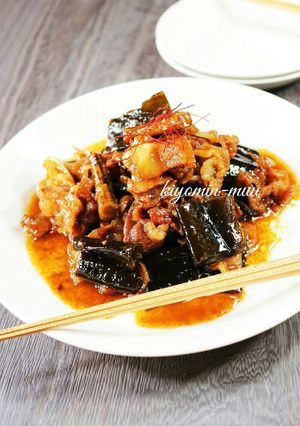 豚肉と昆布のこっくり煮♪お弁当にも♡-レシピのメイン写真