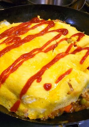 簡単!オムライスなパエリア-レシピのメイン写真