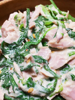 春菊とツナのごまサラダ 超簡単!美味い♡-レシピのメイン写真