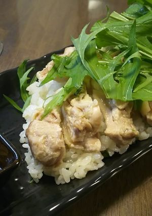 カフェっぽく東南アジア風チキンライス-レシピのメイン写真