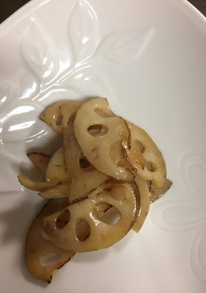 おやつにピッタリ！レンコンの蜂蜜和え-レシピのメイン写真