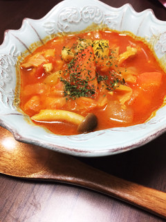 簡単こっくりトマトスープ-レシピのメイン写真