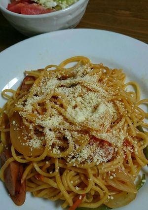 ナポリタン焼そば-レシピのメイン写真