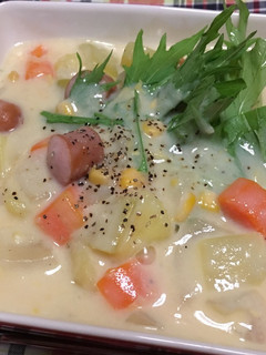 ゴロゴロ野菜de温野菜サラダスープ♡-レシピのメイン写真