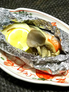紅鮭の蒸し焼き-レシピのメイン写真