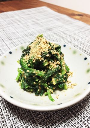ほうれん草の胡麻和え-レシピのメイン写真