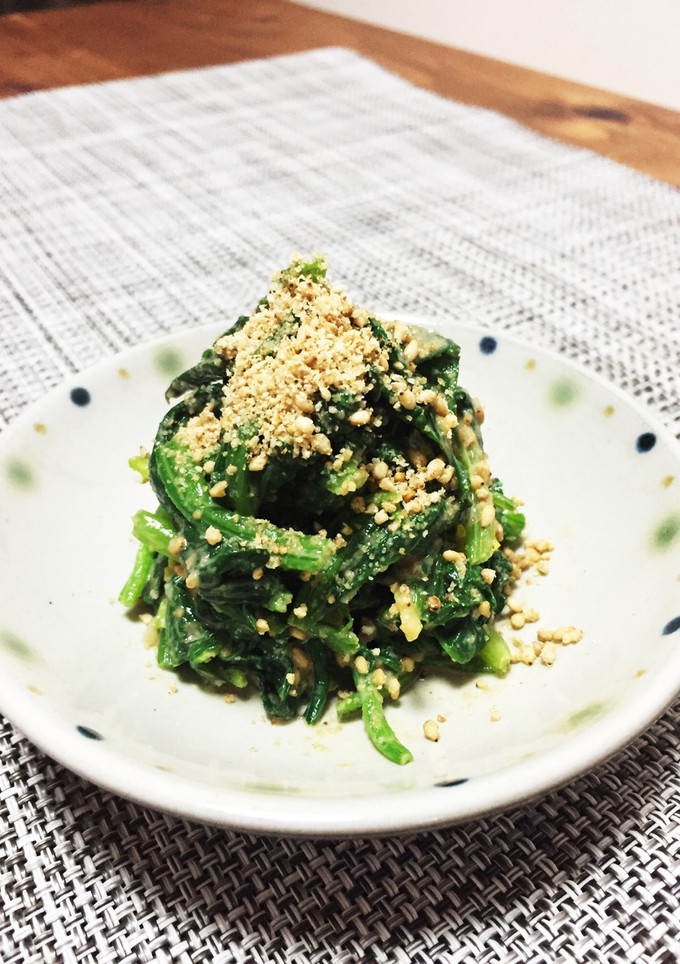 ほうれん草の胡麻和え-レシピのメイン写真
