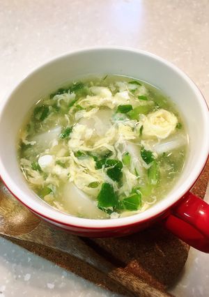 5分簡単!ゴロゴロかぶのあったかスープ-レシピのメイン写真