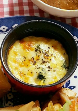 ココットで簡単ヘルシー豆腐キッシュ-レシピのメイン写真