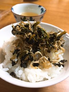 大根の葉っぱとじゃこ炒め-レシピのメイン写真