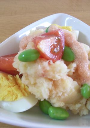 ♪超簡単！たらこたっぷりたらもサラダ-レシピのメイン写真