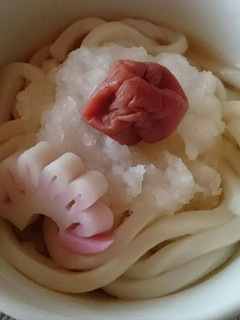 梅おろしうどん(冷やし) ~年明けうどんにも。-レシピのメイン写真