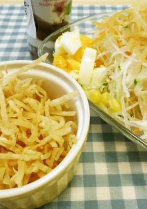 サラダ用　パリパリ餃子の皮-レシピのメイン写真