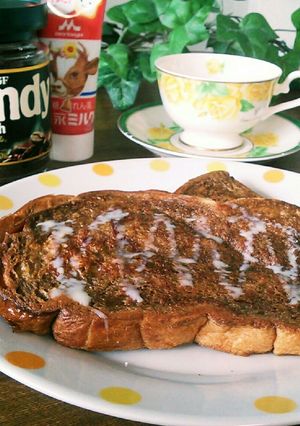 コーヒーが香る、大人のトースト♪-レシピのメイン写真
