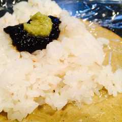 朝食に◎コンビニ風☆海苔わさびおにぎり-レシピのメイン写真