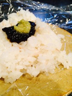 朝食に◎コンビニ風☆海苔わさびおにぎり-レシピのメイン写真