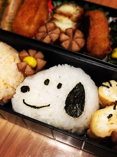 卵焼きで♪ウッドストック❤︎キャラ弁-レシピのメイン写真