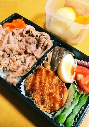 息子へ応援弁当-レシピのメイン写真