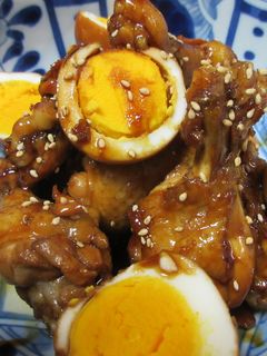 手羽元と卵のポン酢煮-レシピのメイン写真