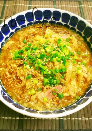 具沢山で大満足♡ダシダカレー春雨スープ-レシピのメイン写真