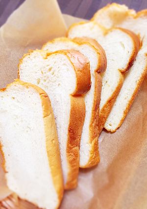 バター不使用！HBふわふわしっとり食パン-レシピのメイン写真